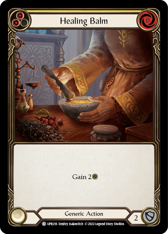 Healing Balm (Yellow) [UPR216] (Uprising) Rainbow Foil - La Boîte Mystère ( The Mystery Box)