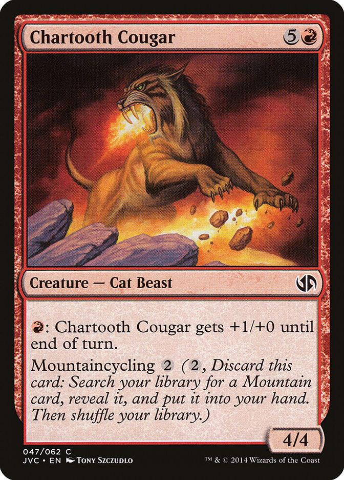 Chartooth Cougar [Duel Decks Anthology] - La Boîte Mystère ( The Mystery Box)