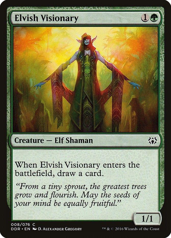 Elvish Visionary [Duel Decks: Nissa vs. Ob Nixilis] - La Boîte Mystère ( The Mystery Box)