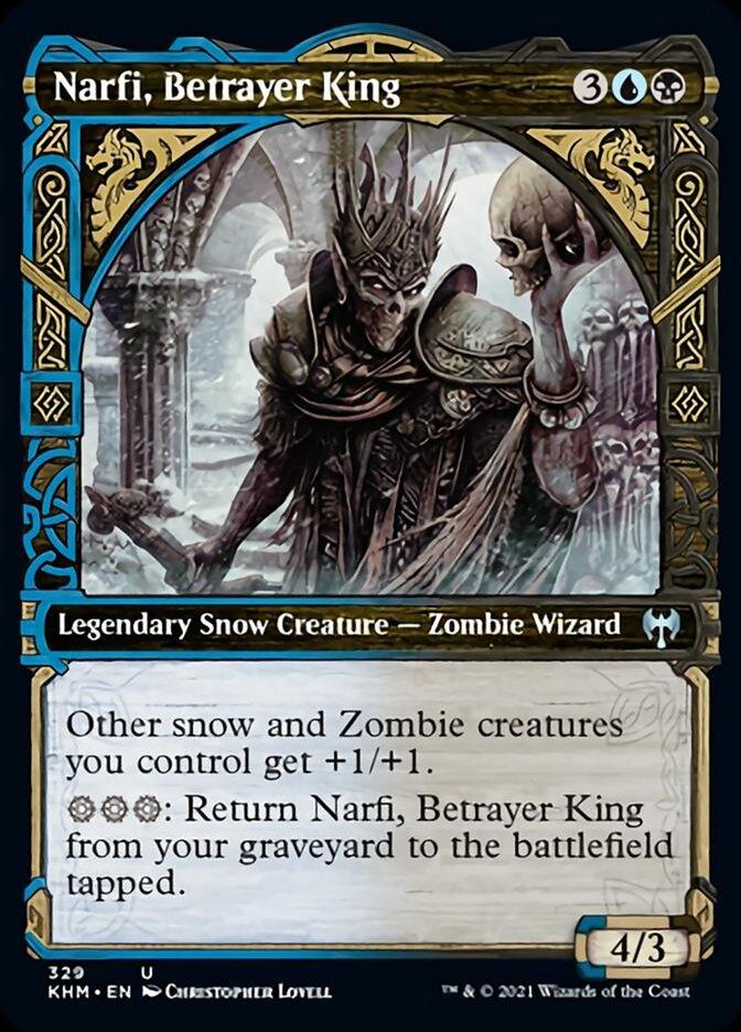 Narfi, Betrayer King (Showcase) [Kaldheim] - La Boîte Mystère ( The Mystery Box)
