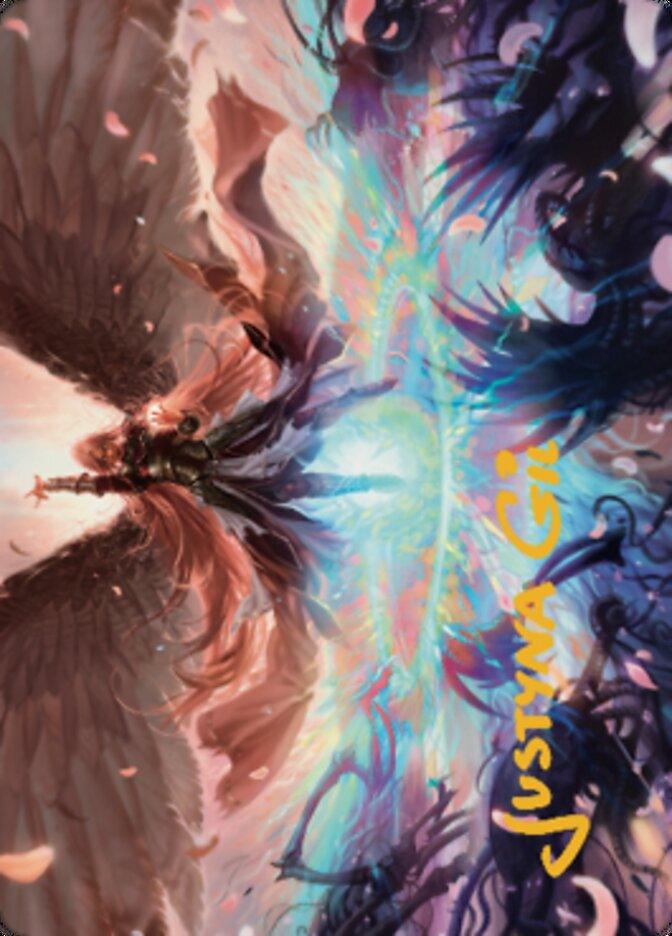 Iridian Maelstrom Art Card (Gold-Stamped Signature) [Dominaria United Art Series] - La Boîte Mystère ( The Mystery Box)