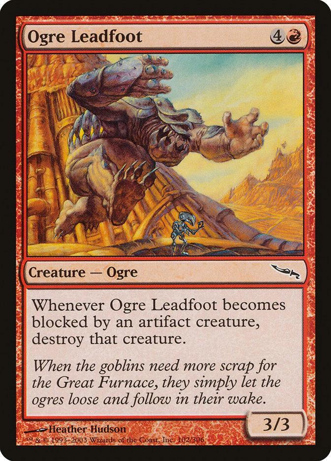 Ogre Leadfoot [Mirrodin] - La Boîte Mystère ( The Mystery Box)