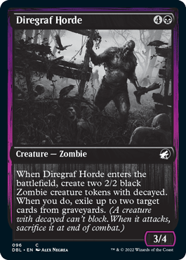 Diregraf Horde [Innistrad: Double Feature] - La Boîte Mystère ( The Mystery Box)