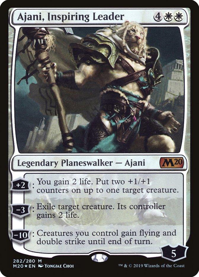 Ajani, Inspiring Leader [Core Set 2020] - La Boîte Mystère ( The Mystery Box)
