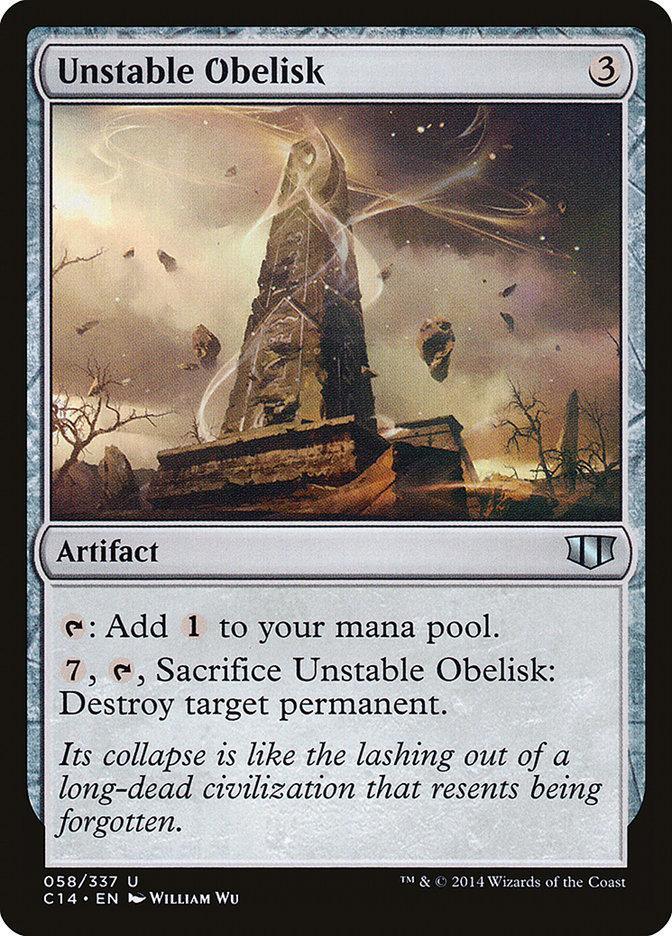 Unstable Obelisk [Commander 2014] - La Boîte Mystère ( The Mystery Box)