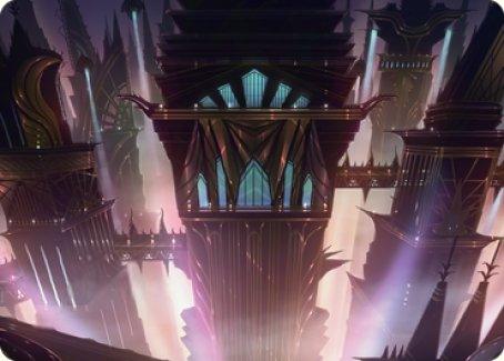 Skybridge Towers Art Card [Streets of New Capenna Art Series] - La Boîte Mystère ( The Mystery Box)
