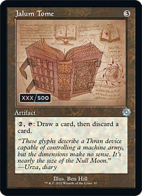 Jalum Tome (Retro Schematic) (Serial Numbered) [The Brothers' War Retro Artifacts] - La Boîte Mystère ( The Mystery Box)