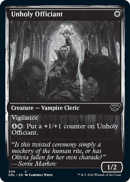 Unholy Officiant [Innistrad: Double Feature] - La Boîte Mystère ( The Mystery Box)