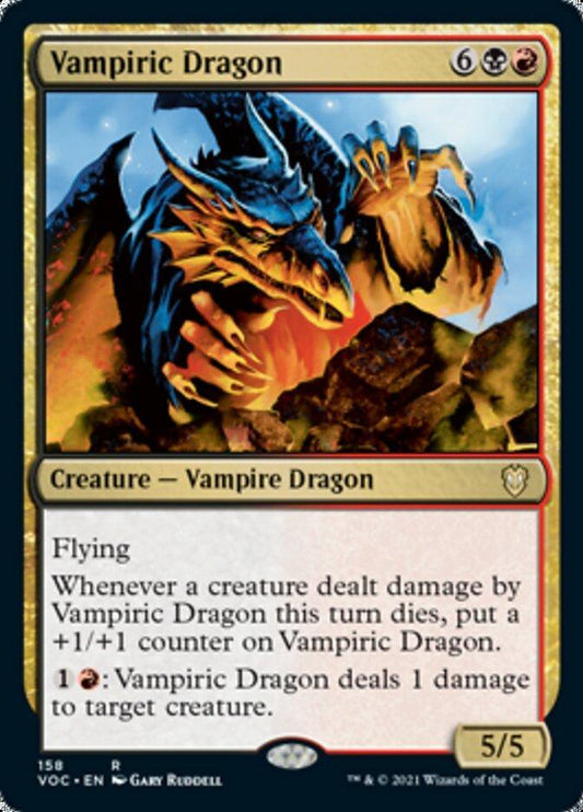 Vampiric Dragon [Innistrad: Crimson Vow Commander] - La Boîte Mystère ( The Mystery Box)