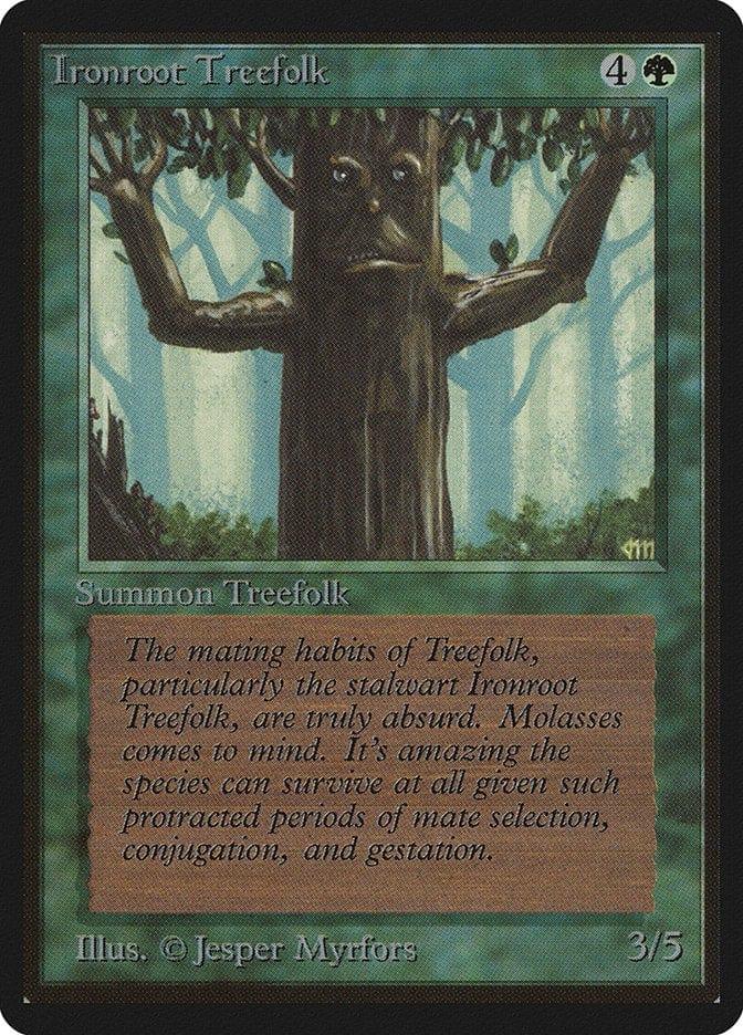 Ironroot Treefolk [Limited Edition Beta] - La Boîte Mystère ( The Mystery Box)