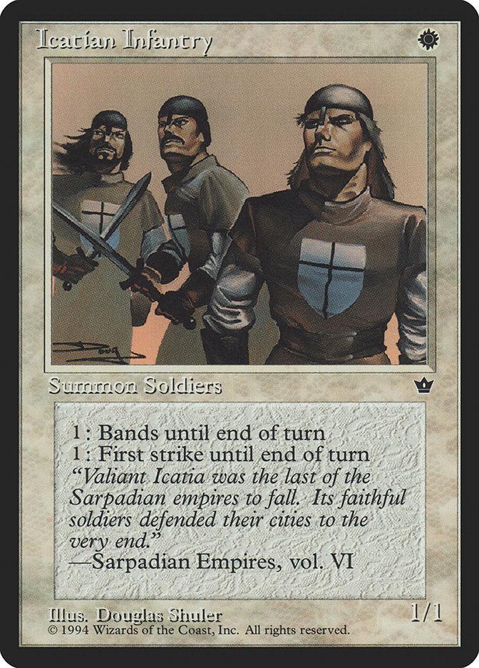 Icatian Infantry (Douglas Shuler) [Fallen Empires] - La Boîte Mystère ( The Mystery Box)