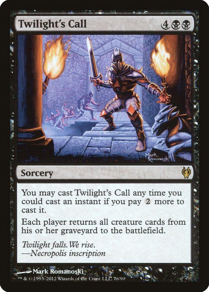 Twilight's Call [Duel Decks: Izzet vs. Golgari] - La Boîte Mystère ( The Mystery Box)