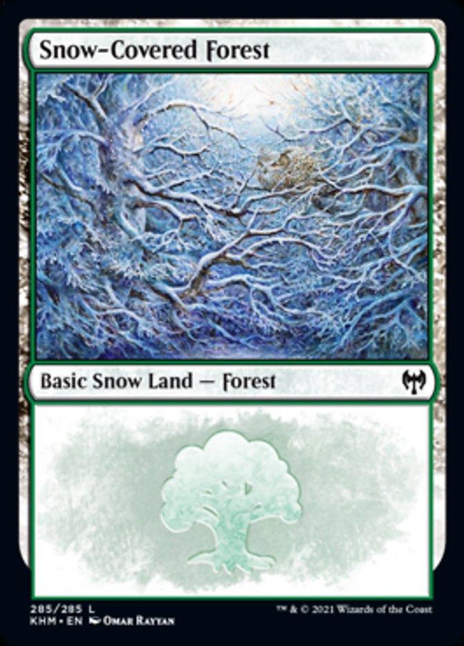Snow-Covered Forest (285) [Kaldheim] - La Boîte Mystère ( The Mystery Box)