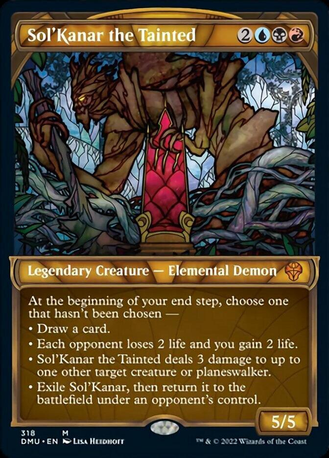 Sol'Kanar the Tainted (Showcase) [Dominaria United] - La Boîte Mystère ( The Mystery Box)