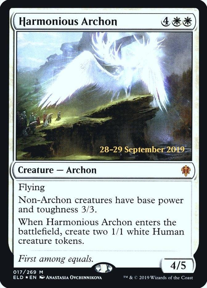 Harmonious Archon [Throne of Eldraine Prerelease Promos] - La Boîte Mystère ( The Mystery Box)