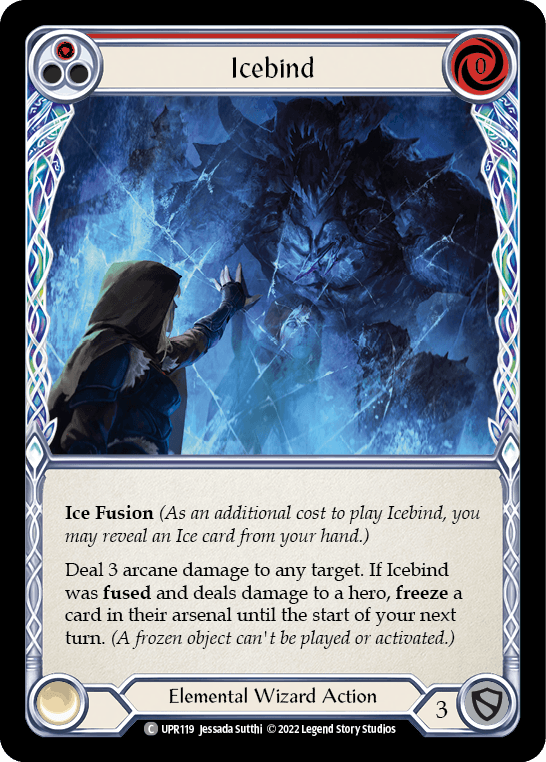 Icebind (Red) [UPR119] (Uprising) - La Boîte Mystère ( The Mystery Box)