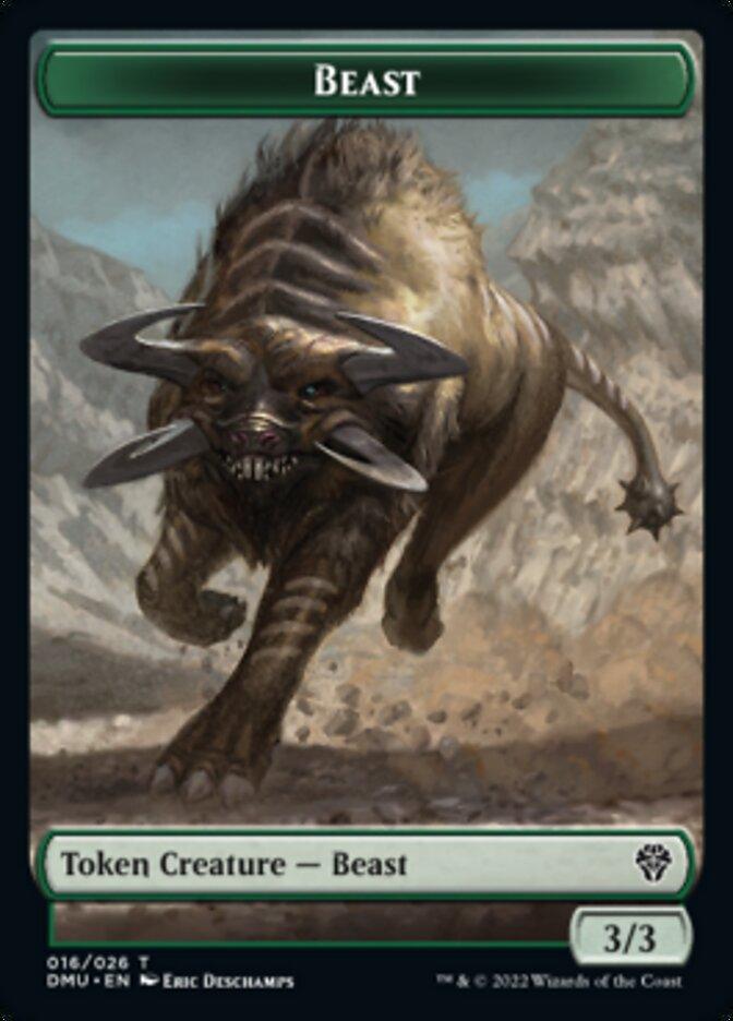 Beast Token [Dominaria United Tokens] - La Boîte Mystère ( The Mystery Box)