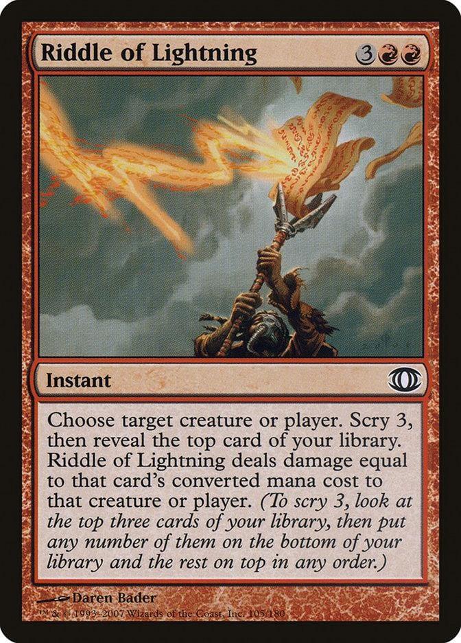 Riddle of Lightning [Future Sight] - La Boîte Mystère ( The Mystery Box)