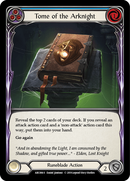 Tome of the Arknight [ARC084-S] 1st Edition Rainbow Foil - La Boîte Mystère ( The Mystery Box)