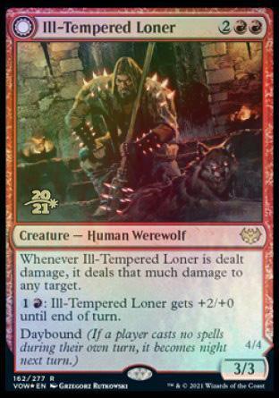Ill-Tempered Loner // Howlpack Avenger [Innistrad: Crimson Vow Prerelease Promos] - La Boîte Mystère ( The Mystery Box)
