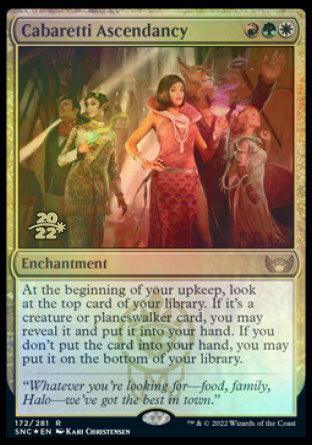 Cabaretti Ascendancy [Streets of New Capenna Prerelease Promos] - La Boîte Mystère ( The Mystery Box)
