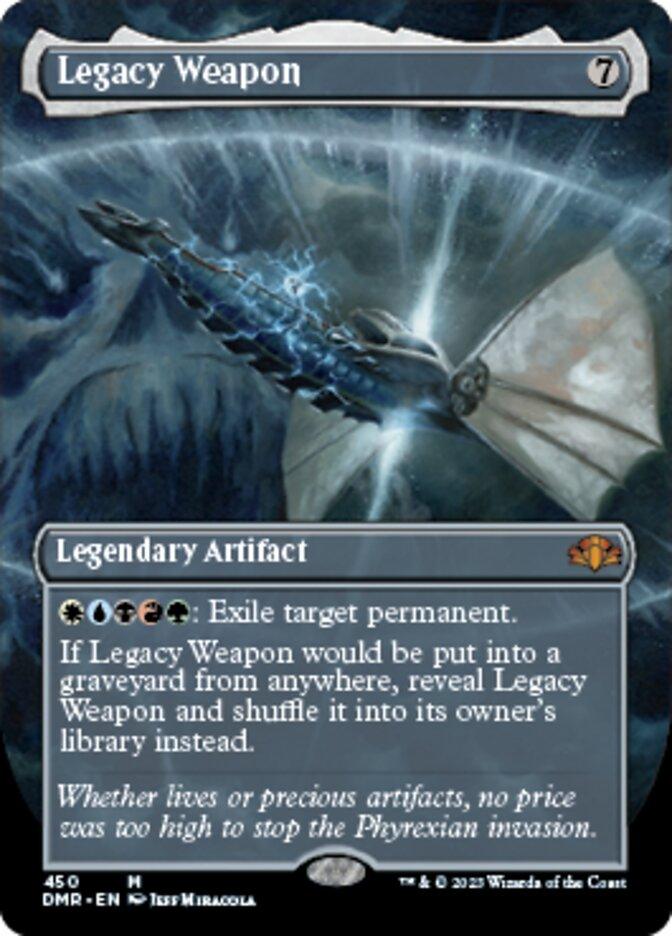 Legacy Weapon (Borderless Alternate Art) [Dominaria Remastered] - La Boîte Mystère ( The Mystery Box)