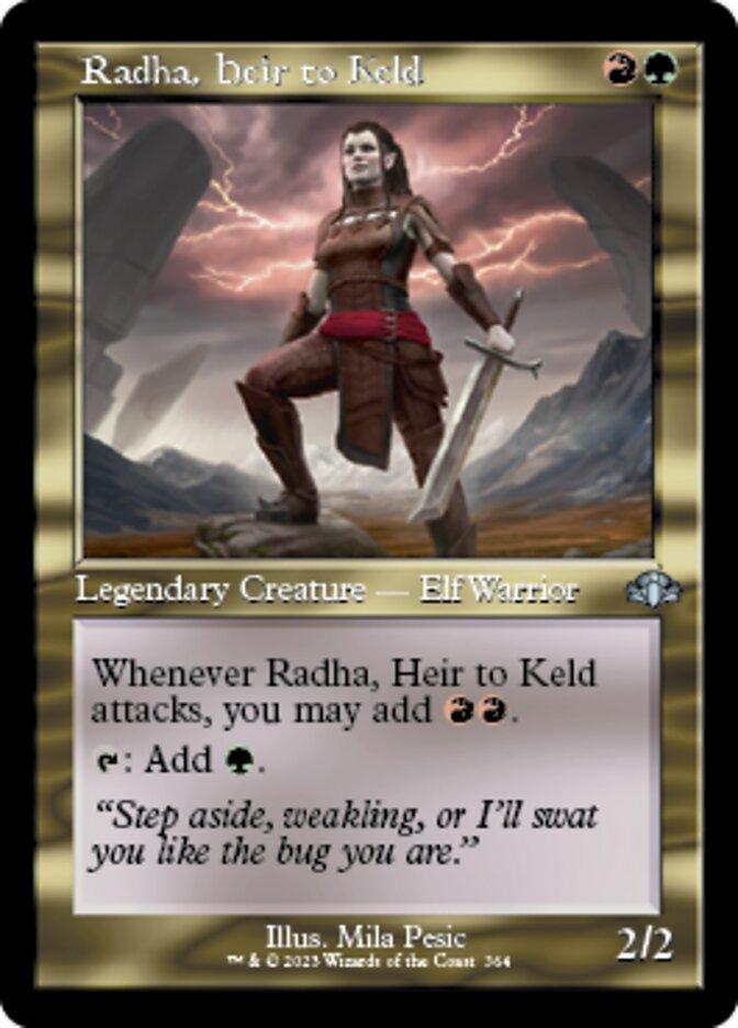 Radha, Heir to Keld (Retro) [Dominaria Remastered] - La Boîte Mystère ( The Mystery Box)