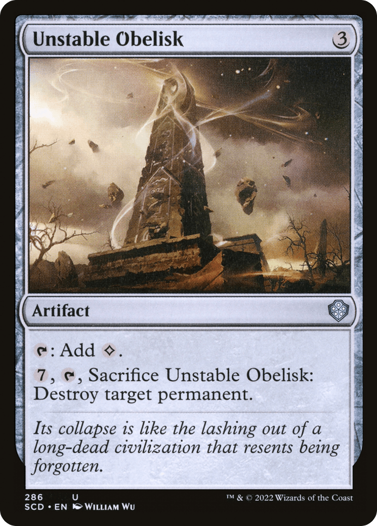 Unstable Obelisk [Starter Commander Decks] - La Boîte Mystère ( The Mystery Box)