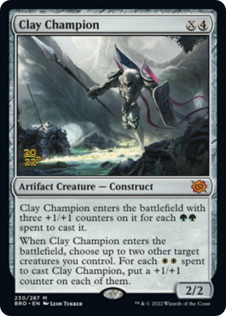 Clay Champion [The Brothers' War: Prerelease Promos] - La Boîte Mystère ( The Mystery Box)
