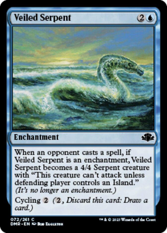 Veiled Serpent [Dominaria Remastered] - La Boîte Mystère ( The Mystery Box)