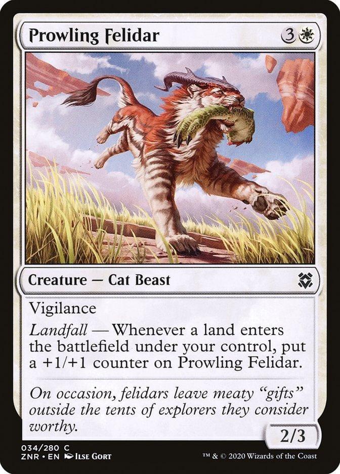 Prowling Felidar [Zendikar Rising] - La Boîte Mystère ( The Mystery Box)