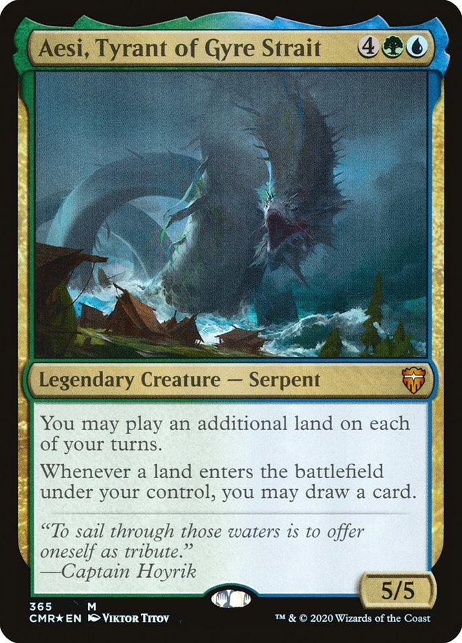 Aesi, Tyrant of Gyre Strait [Commander Legends Commander Deck] - La Boîte Mystère ( The Mystery Box)