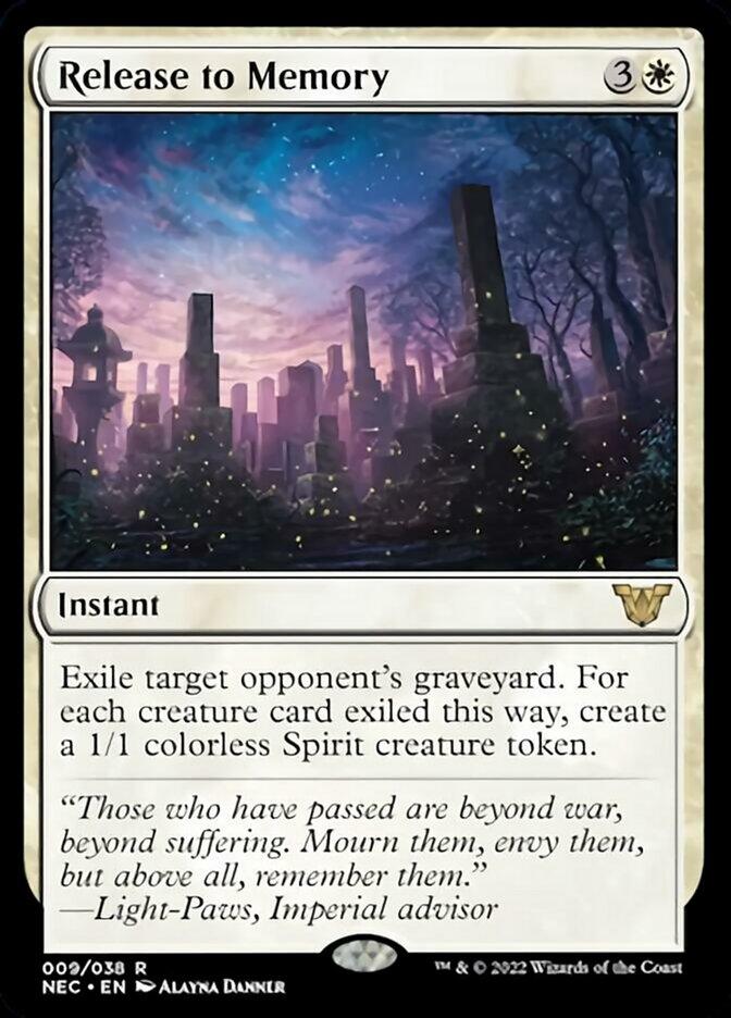 Release to Memory [Kamigawa: Neon Dynasty Commander] - La Boîte Mystère ( The Mystery Box)