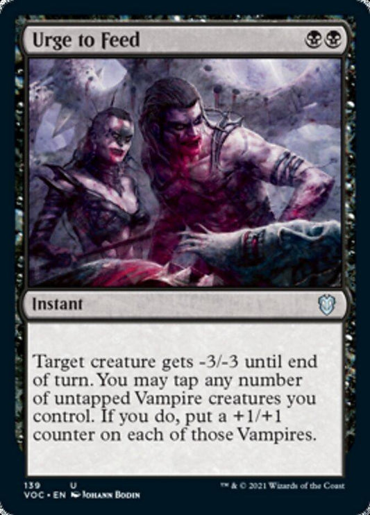 Urge to Feed [Innistrad: Crimson Vow Commander] - La Boîte Mystère ( The Mystery Box)