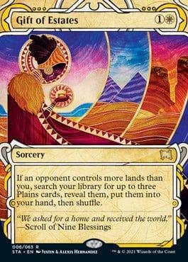 Gift of Estates (Etched Foil) [Strixhaven Mystical Archive] - La Boîte Mystère ( The Mystery Box)