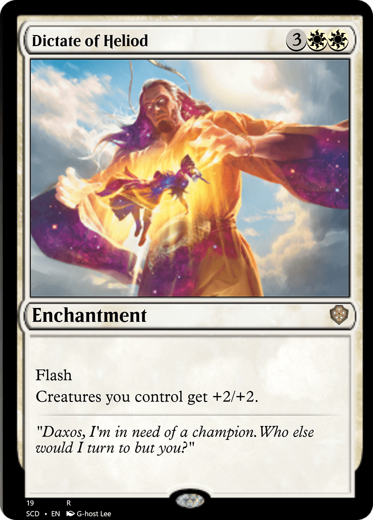 Dictate of Heliod [Starter Commander Decks] - La Boîte Mystère ( The Mystery Box)