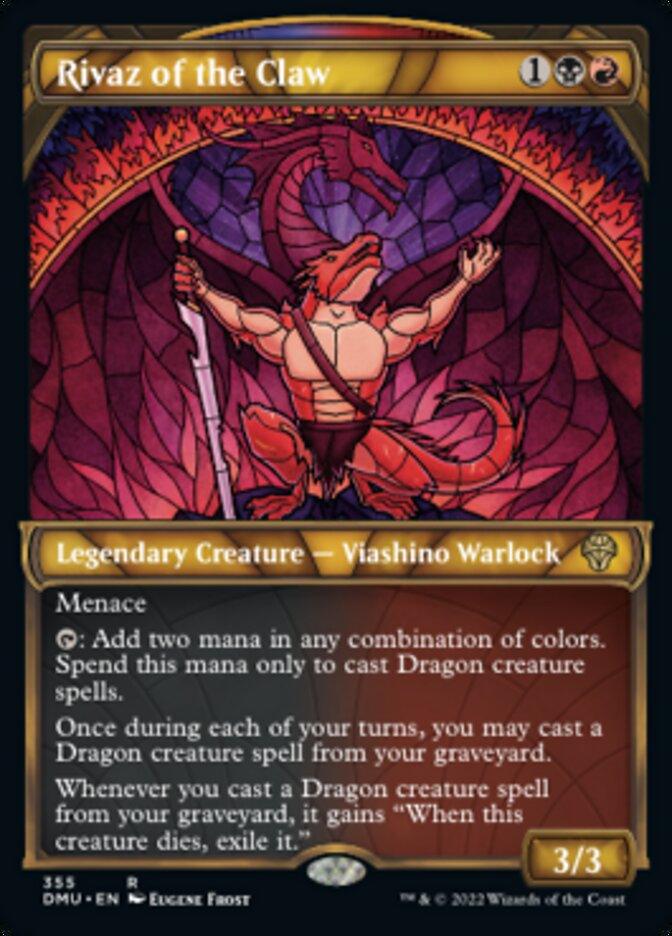 Rivaz of the Claw (Showcase Textured) [Dominaria United] - La Boîte Mystère ( The Mystery Box)