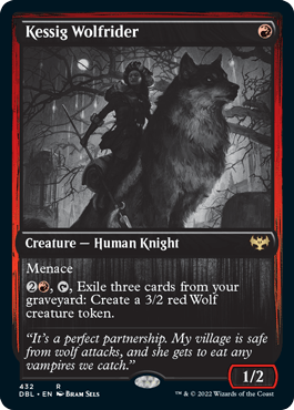 Kessig Wolfrider [Innistrad: Double Feature] - La Boîte Mystère ( The Mystery Box)