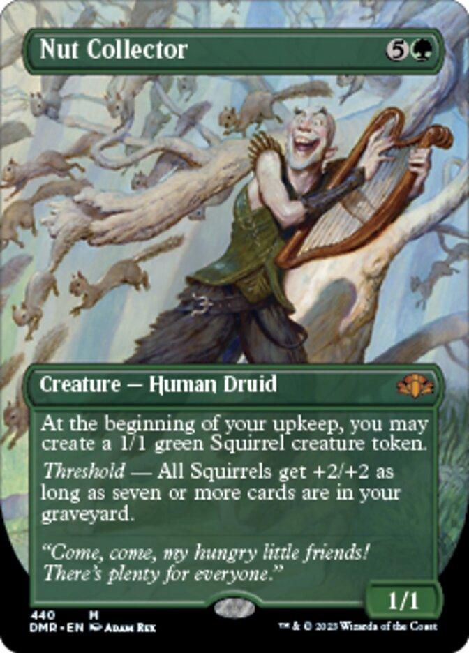 Nut Collector (Borderless Alternate Art) [Dominaria Remastered] - La Boîte Mystère ( The Mystery Box)
