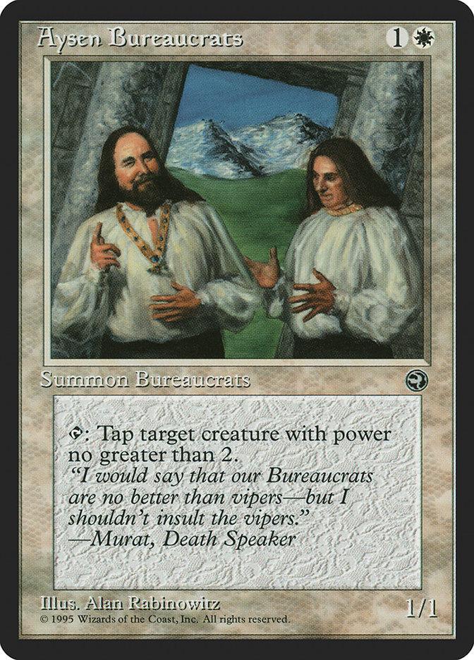 Aysen Bureaucrats (Murat Flavor Text) [Homelands] - La Boîte Mystère ( The Mystery Box)