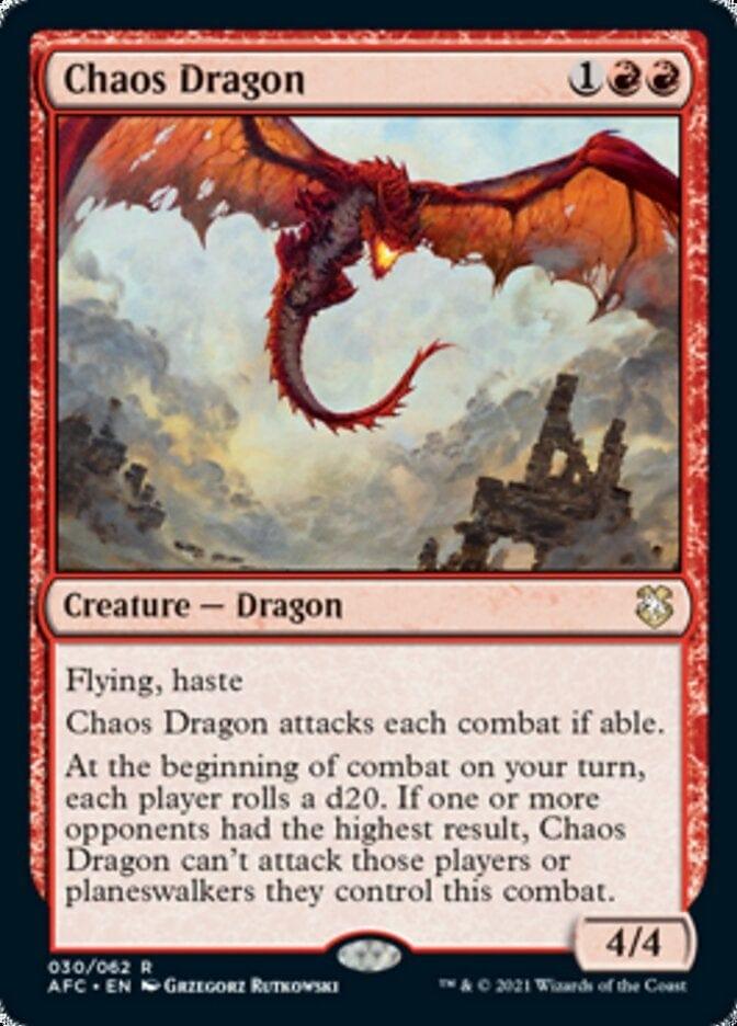 Chaos Dragon [Dungeons & Dragons: Adventures in the Forgotten Realms Commander] - La Boîte Mystère ( The Mystery Box)