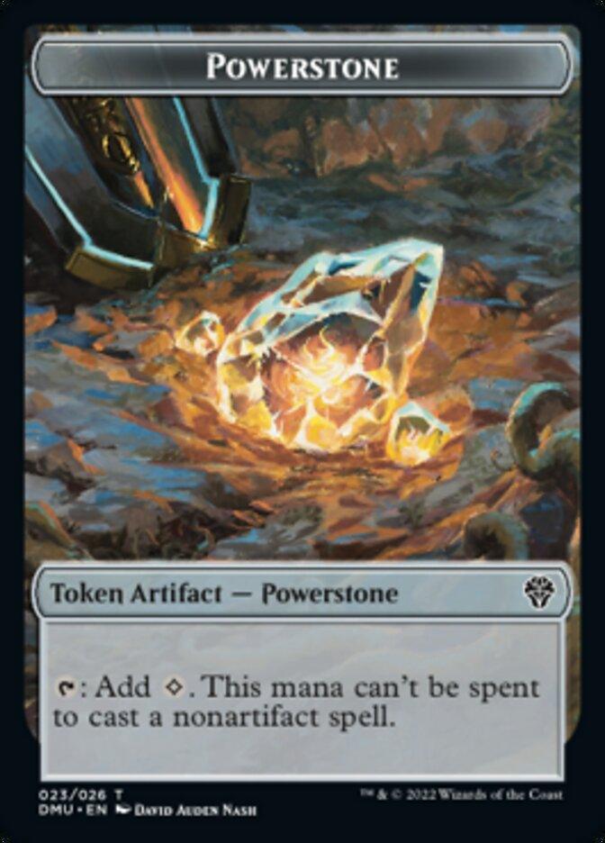 Saproling // Powerstone Double-sided Token [Dominaria United Tokens] - La Boîte Mystère ( The Mystery Box)