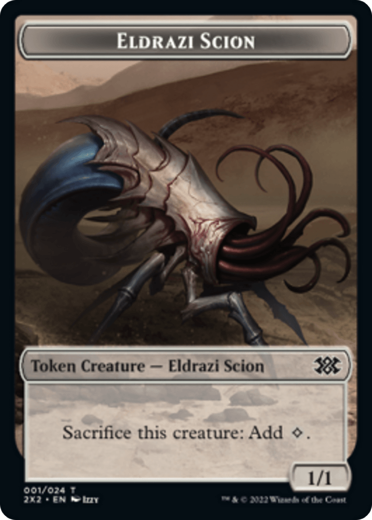 Drake // Eldrazi Scion Double-sided Token [Double Masters 2022 Tokens] - La Boîte Mystère ( The Mystery Box)