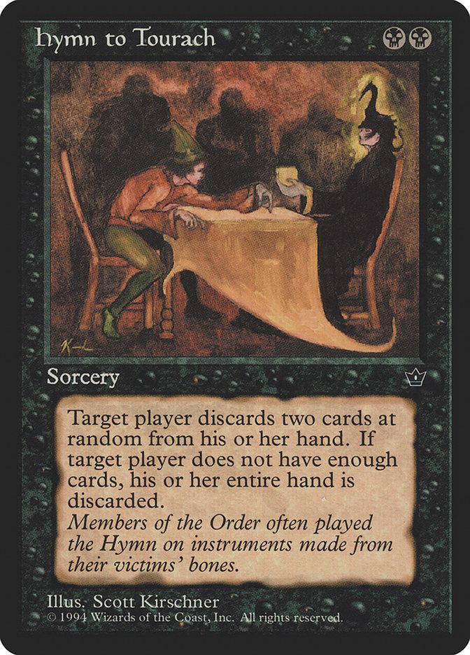 Hymn to Tourach (Scott Kirschner) [Fallen Empires] - La Boîte Mystère ( The Mystery Box)