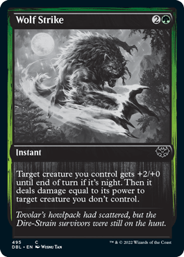 Wolf Strike [Innistrad: Double Feature] - La Boîte Mystère ( The Mystery Box)