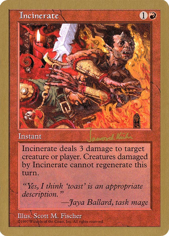 Incinerate (Janosch Kuhn) [World Championship Decks 1997] - La Boîte Mystère ( The Mystery Box)