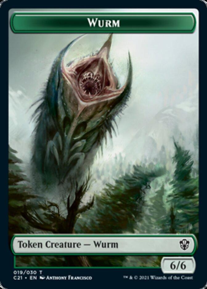 Wurm // Kraken Token [Commander 2021 Tokens] - La Boîte Mystère ( The Mystery Box)