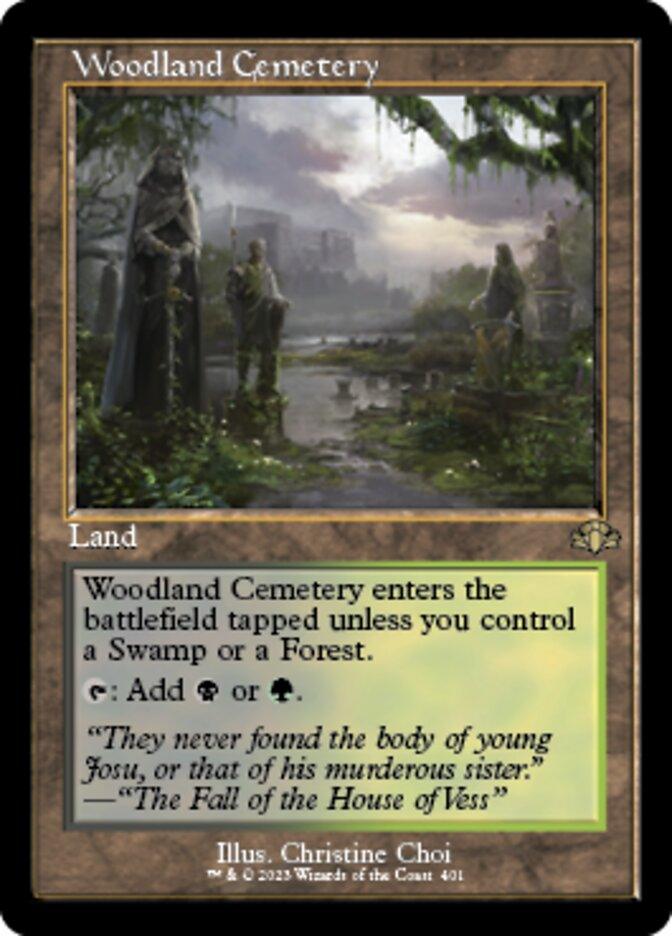 Woodland Cemetery (Retro) [Dominaria Remastered] - La Boîte Mystère ( The Mystery Box)