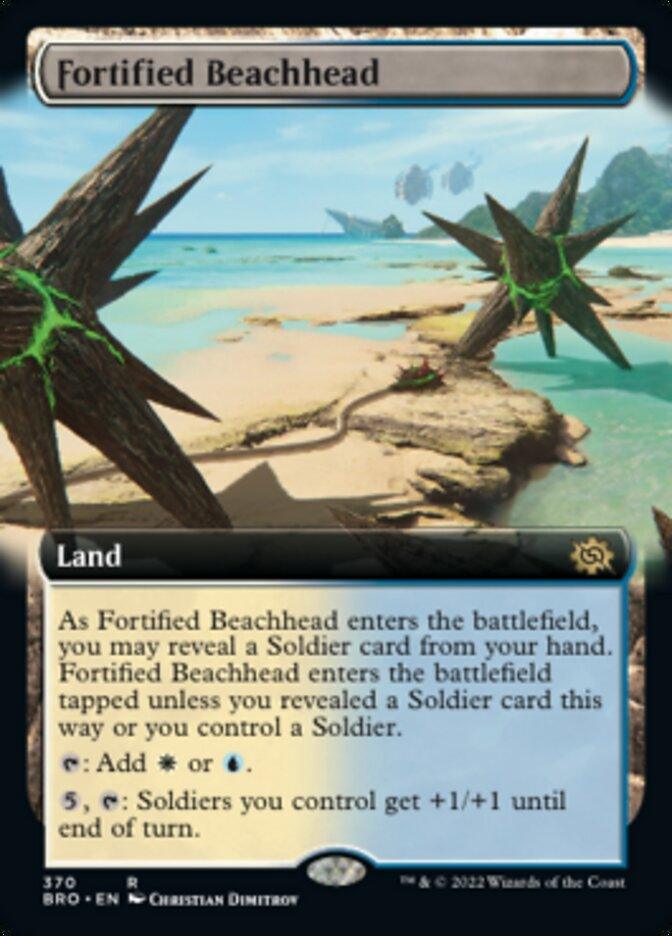 Fortified Beachhead (Extended Art) [The Brothers' War] - La Boîte Mystère ( The Mystery Box)