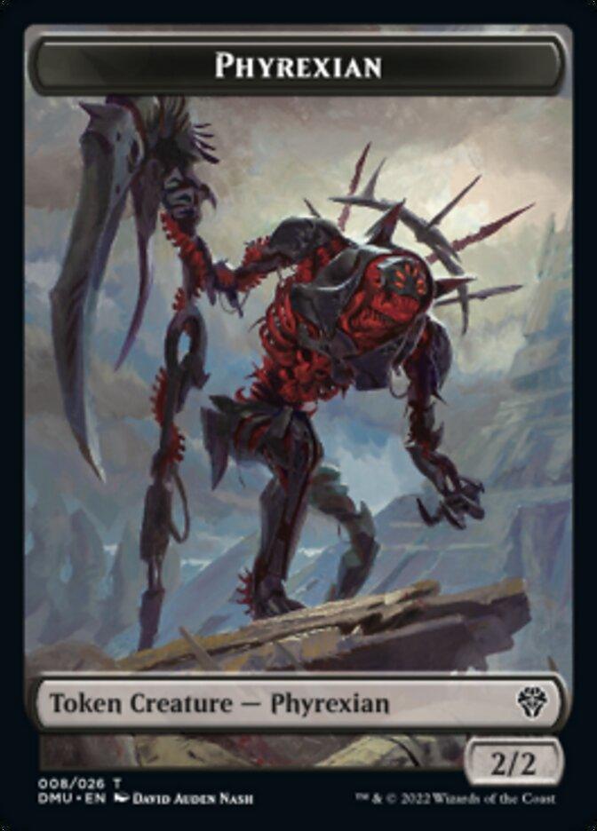 Phyrexian // Ornithopter Double-sided Token [Dominaria United Tokens] - La Boîte Mystère ( The Mystery Box)